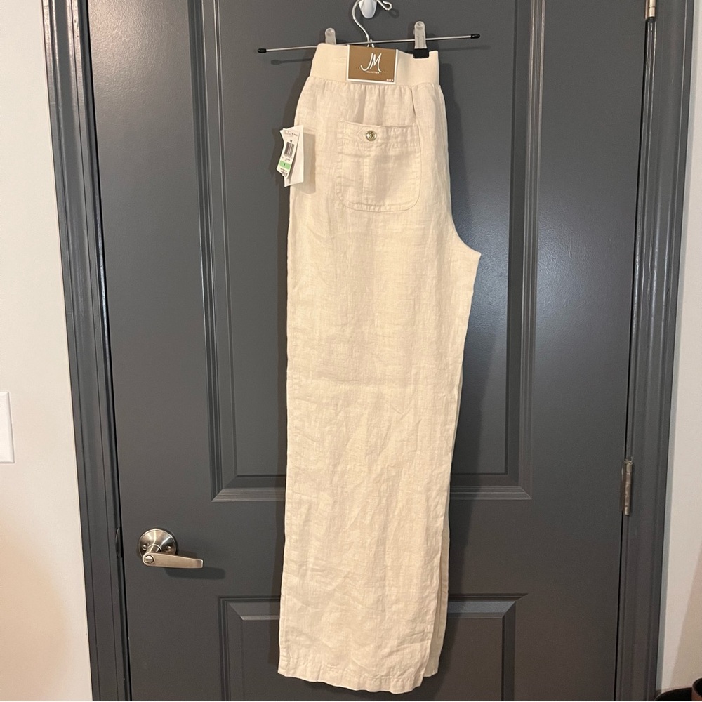 JM Collection Linen Pants